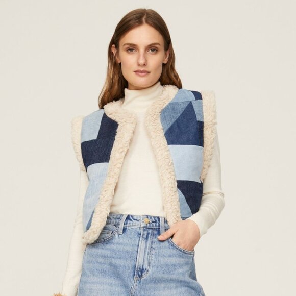Diego Denim Vest - Picture 1 of 5